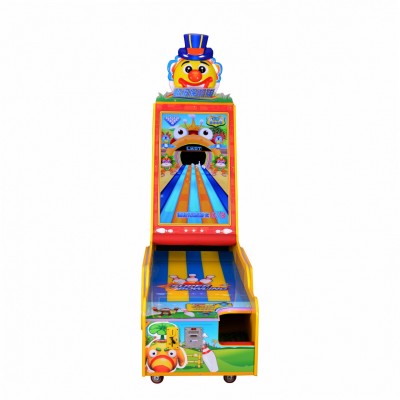 Clown bowling game redemption game machine arcade bowling game